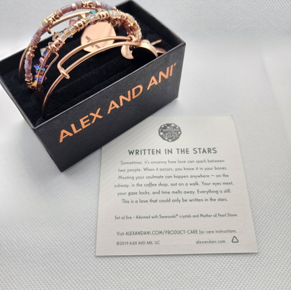 Alex and Ani Bracelet Set
